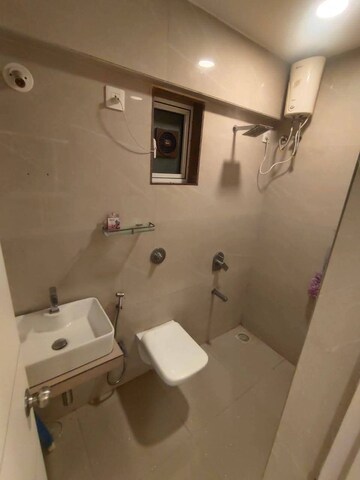 Bathroom in 1 BHK Apartment at Azad Nagar – for Rent