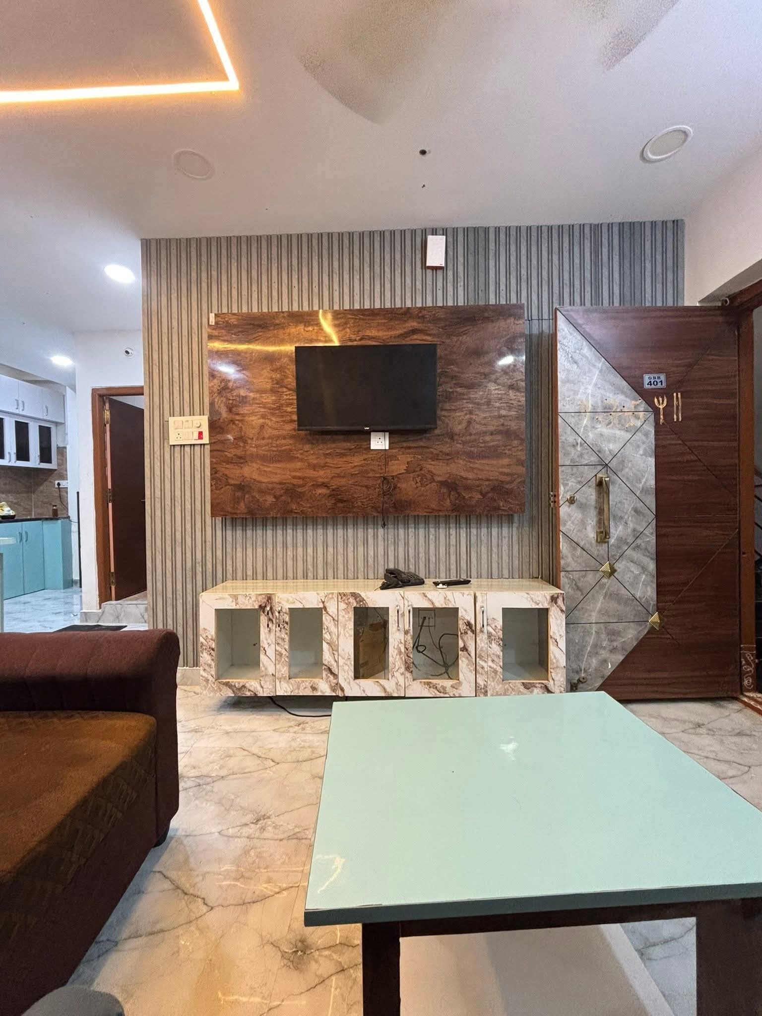 1 BHK + Pooja Room Apartment For Rent in Raghavendra Colony 