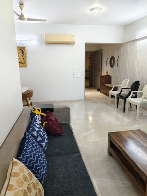 Living Room in 3 BHK Apartment at DB Woods, Goregaon East – for Rent