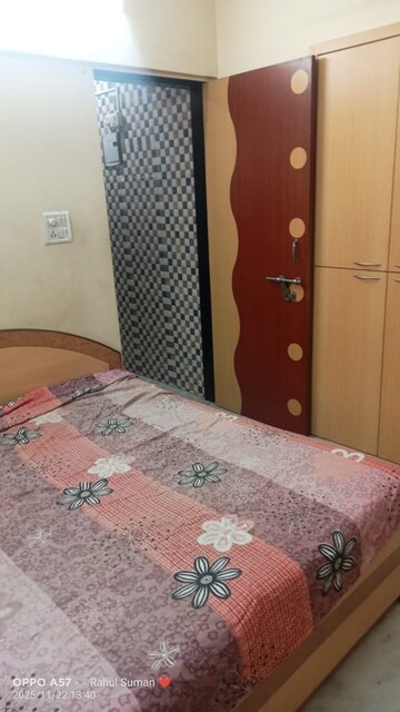 Bedroom in 1 BHK Apartment at Jaydeep Park, Majiwada – for Rent