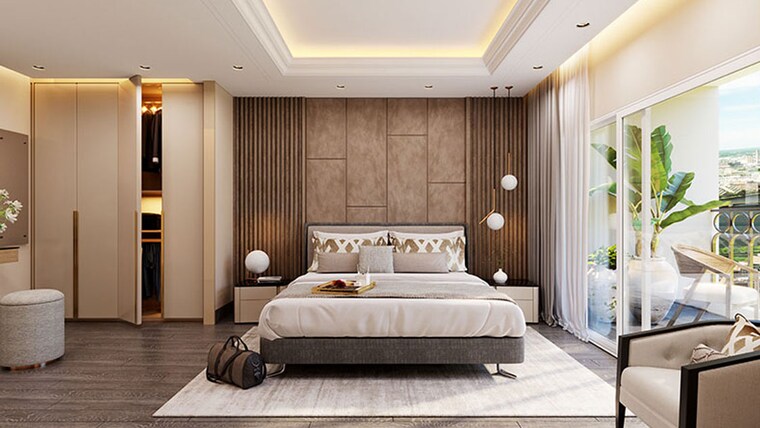 Bedroom, sobha-ayana 3 Bedroom 1553 Sq.Ft. Apartment In Panathur Bangalore 9609499