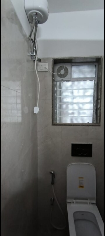 Bathroom in 1 BHK Apartment at Dimple 19 North, Kandivali West – for Rent