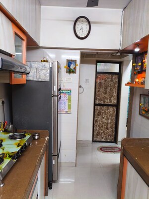 Kitchen in 1 RK Apartment at Ashokvan Apartments, Dahisar East – for Sale
