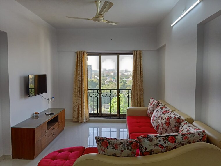 Living Room, kanakia-spaces-sevens 1 Bedroom 693 Sq.Ft. Apartment In Andheri East Mumbai 9609573