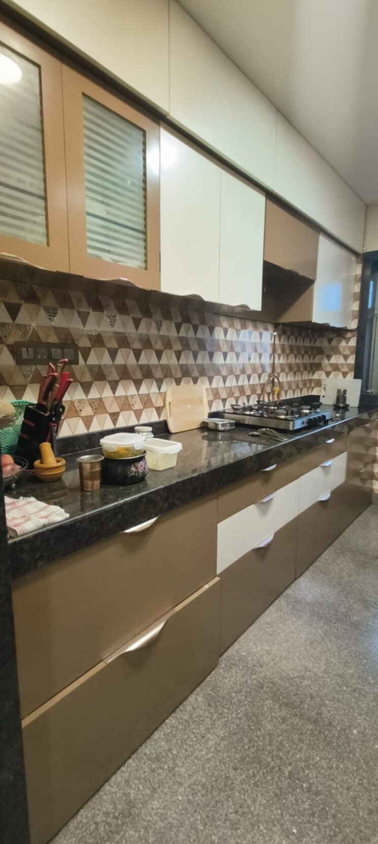 Kitchen, sidhanchal-phase-8 3 Bedroom 1050 Sq.Ft. Apartment In Manpada Thane 9609603