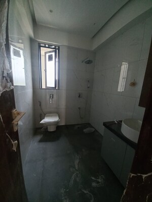 Bathroom in 3 BHK Apartment at Indra Dhanush, Santacruz West – for Rent