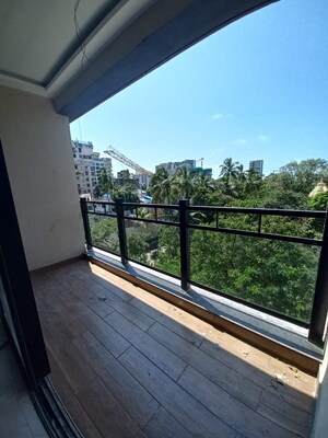 Balcony in 3 BHK Apartment at Indra Dhanush, Santacruz West – for Rent