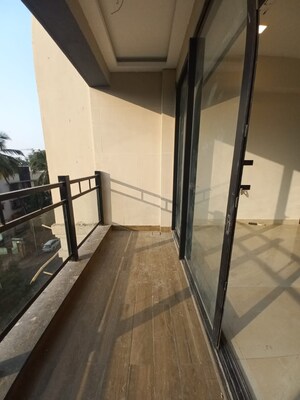 Balcony in 3 BHK Apartment at Indra Dhanush, Santacruz West – for Rent