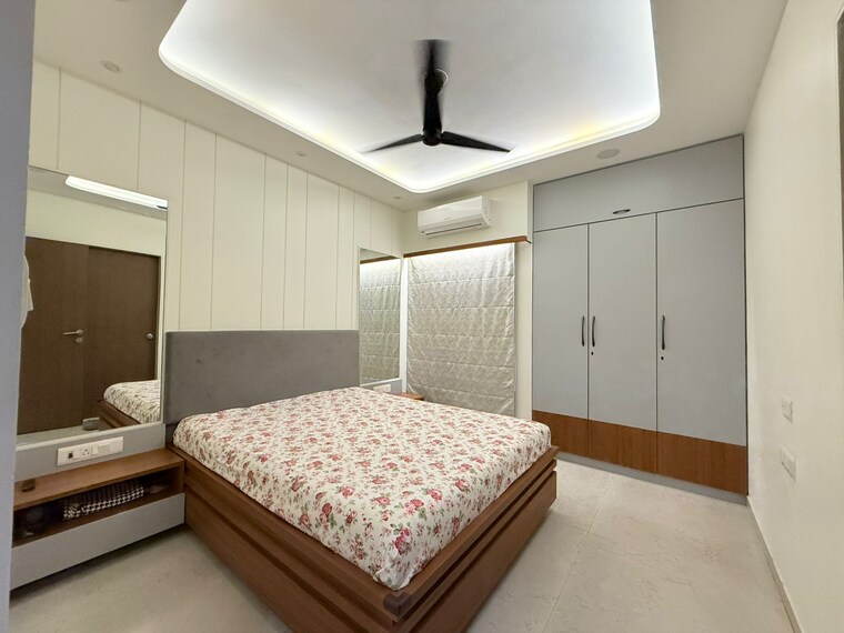 Bedroom, dosti-west-county-phase-2-dosti-cedar 3 Bedroom 1032 Sq.Ft. Apartment In Balkum Pada Thane 9609723