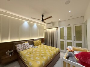 Bedroom in 3 BHK Apartment at Dosti West County Phase 2 Dosti Cedar, Balkum Pada – for Sale