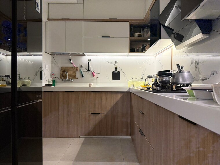 Kitchen, dosti-west-county-phase-2-dosti-cedar 3 Bedroom 1032 Sq.Ft. Apartment In Balkum Pada Thane 9609723