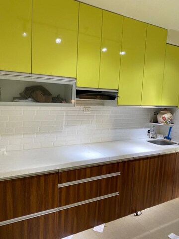 Kitchen in 2 BHK Apartment at Shree Shaswat Phase II, Mira Road – for Rent