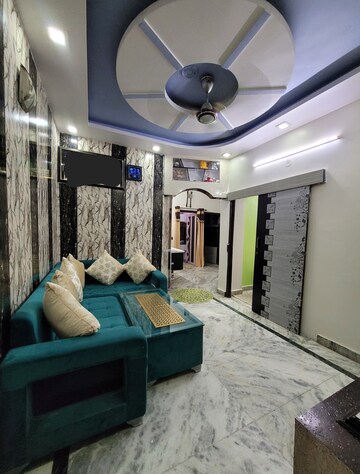 Living Room in 4 BHK Builder Floor at Dilshad Colony – for Sale