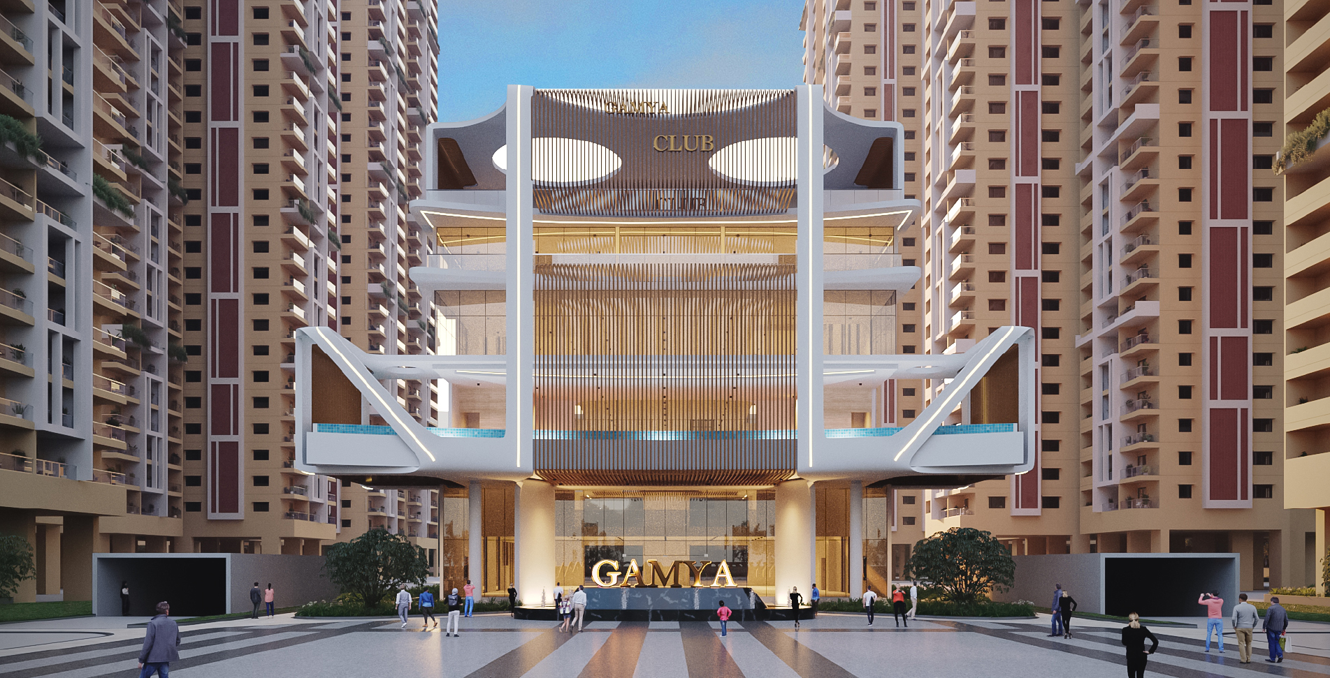 3 BHK + Study Room Apartment For Sale in Supadha Gamya