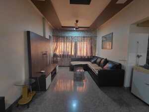 Living Room in 2 BHK Apartment at Periwinkle Apartment, Malad West – for Rent