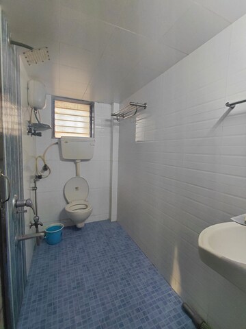 Bathroom in 2 BHK Apartment at Periwinkle Apartment, Malad West – for Rent