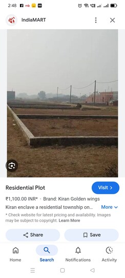 Plot For Sale in Central Park Flower Valley