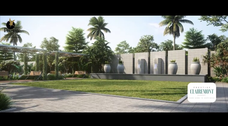 Garden, prestige-clairemont 3 Bedroom 1989 Sq.Ft. Apartment In Kokapet Hyderabad 9609821