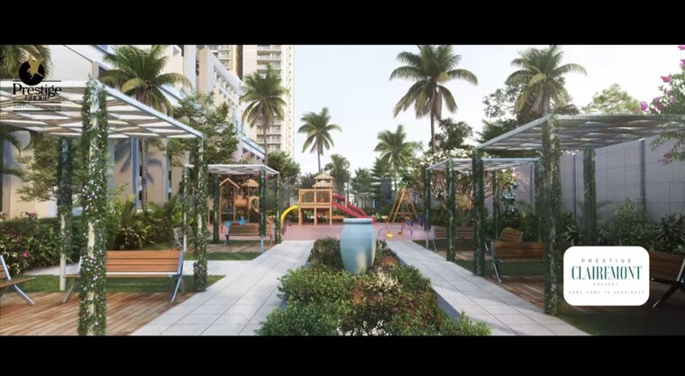 Garden, prestige-clairemont 3 Bedroom 1989 Sq.Ft. Apartment In Kokapet Hyderabad 9609821
