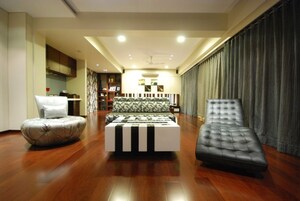 Living Room in 3 BHK Apartment at Platinum Emporius, Ulwe – for Rent