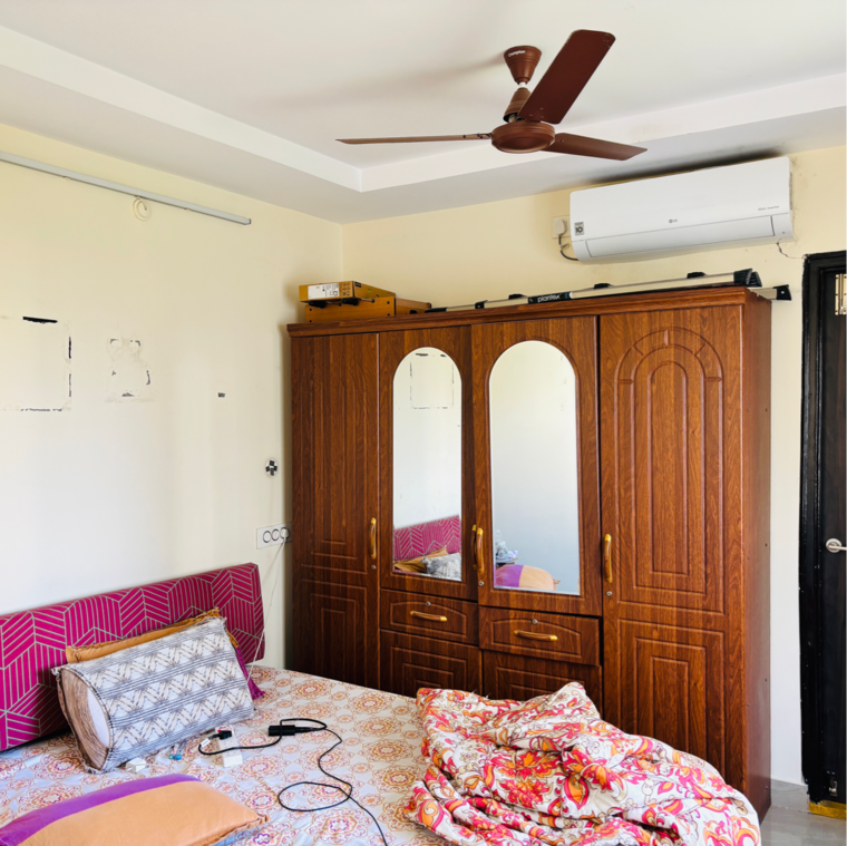 Bedroom, madhapur 2 Bedroom 1235 Sq.Ft. Builder Floor In Madhapur Hyderabad 9609845