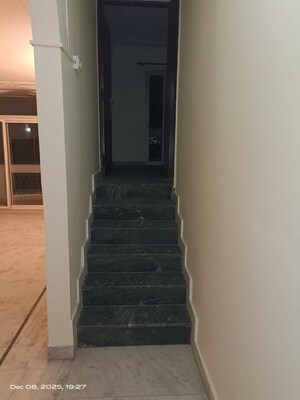 Staircase in 3 BHK Builder Floor at Sarvapriya Vihar – for Rent