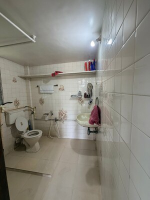 Bathroom in 2.5 BHK Apartment at Khar West – for Rent