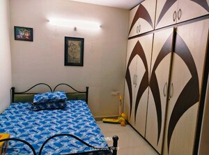 Bedroom in 2.5 BHK Apartment at Rainbow Vistas, Hi Tech City – for Rent