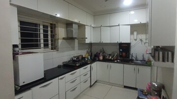 Kitchen in 3 BHK Apartment at Cybercity Rainbow Vistas Rock Gardens, Hi Tech City – for Rent