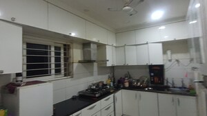 Kitchen in 3 BHK Apartment at Cybercity Rainbow Vistas Rock Gardens, Hi Tech City – for Rent