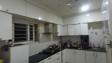 Kitchen in 3 BHK Apartment at Cybercity Rainbow Vistas Rock Gardens, Hi Tech City – for Rent