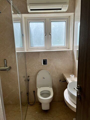 Bathroom in 2 BHK Apartment at Bandra West – for Rent