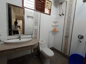 Bathroom in 4 BHK Builder Floor at Janakpuri – for Sale