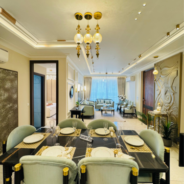 Living Room in 3 BHK Apartment at Nagla Road – for Sale