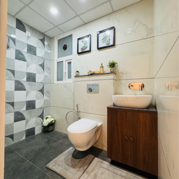 Bathroom in 3 BHK Apartment at Nagla Road – for Sale