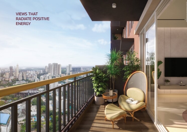 Balcony, mahindra-marina-64 3 Bedroom 970 Sq.Ft. Apartment In Malad West Mumbai 9609938