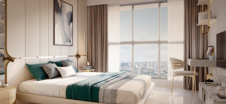 Bedroom, mahindra-marina-64 3 Bedroom 970 Sq.Ft. Apartment In Malad West Mumbai 9609938