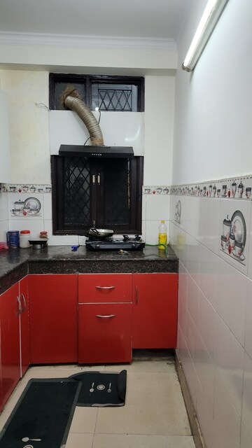 Kitchen in 1 BHK Builder Floor at Saket – for Rent