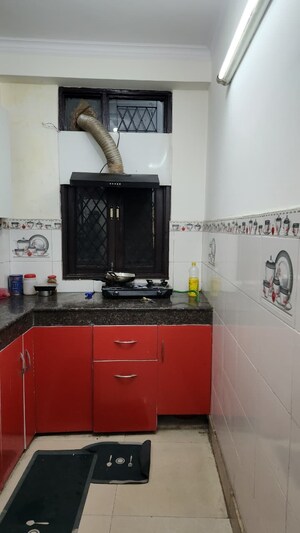 Kitchen in 1 BHK Builder Floor at Saket – for Rent