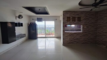 Living Room in 3 BHK Apartment at Cybercity Rainbow Vistas Rock Gardens, Hi Tech City – for Sale