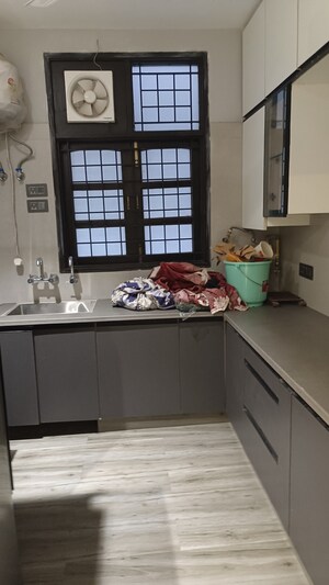 Kitchen in 3 BHK Builder Floor at New Rajinder Nagar – for Sale