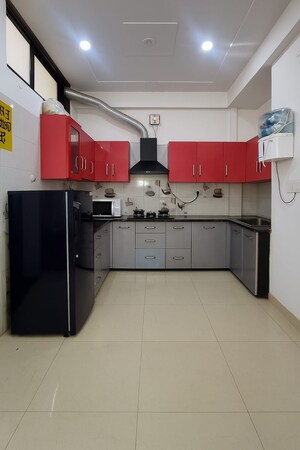 Kitchen in 2 BHK Builder Floor at RWA Residential Society Sector 46, Sector 46 – for Rent