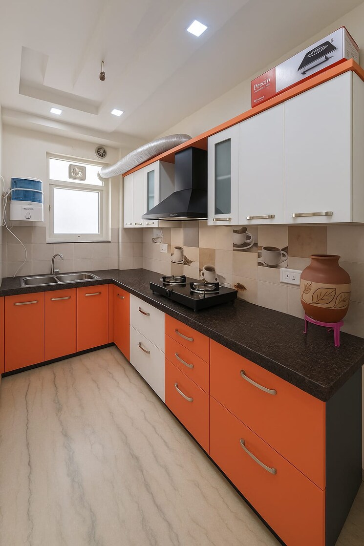 Kitchen, rwa-residential-society-sector-46 2 Bedroom 170 Sq.Yd. Builder Floor In Sector 46 Gurgaon 9609977