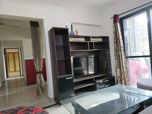 Living Room in 2 BHK Apartment at Gera Foliage, Viman Nagar – for Rent