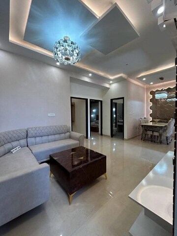 Living Room in 2 BHK Apartment at MS Enclave Zirakpur, Dhakoli – for Sale