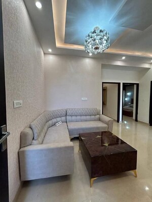 Living Room in 2 BHK Apartment at MS Enclave Zirakpur, Dhakoli – for Sale