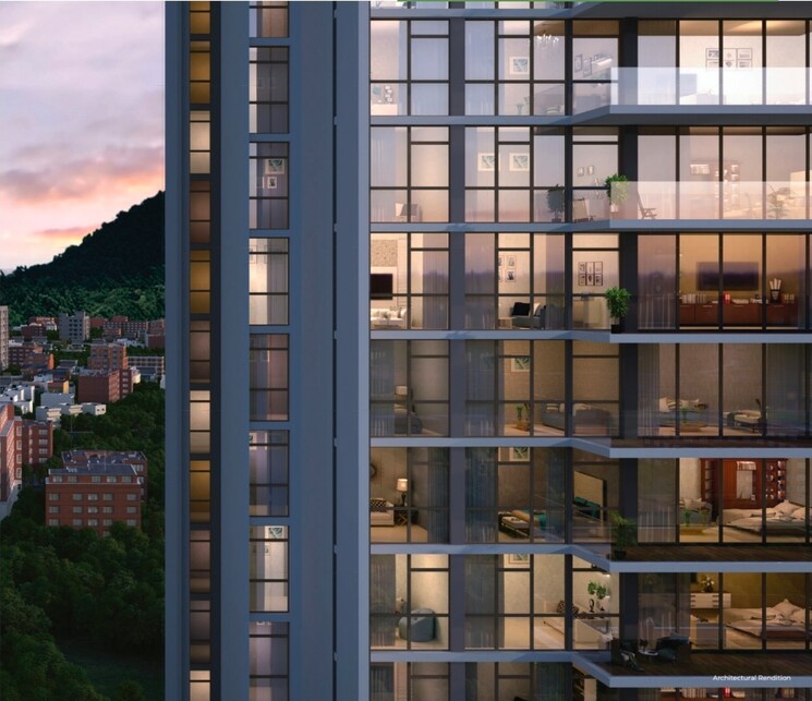 Exterior View, kasturi-the-balmoral-hillside 4 Bedroom 2486 Sq.Ft. Apartment In Baner Pune 9609932