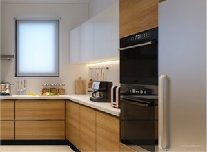 Kitchen in 4 BHK Apartment at Kasturi The Balmoral Hillside, Baner – for Sale