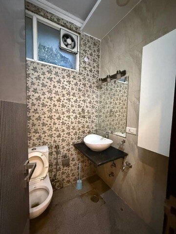 Bathroom in 3 BHK Builder Floor at Kalkaji – for Rent