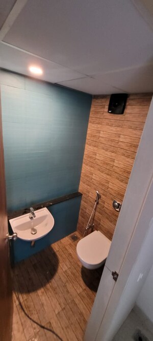 Bathroom in 1 BHK Apartment at Lodha Crown Quality Homes, Majiwada – for Rent